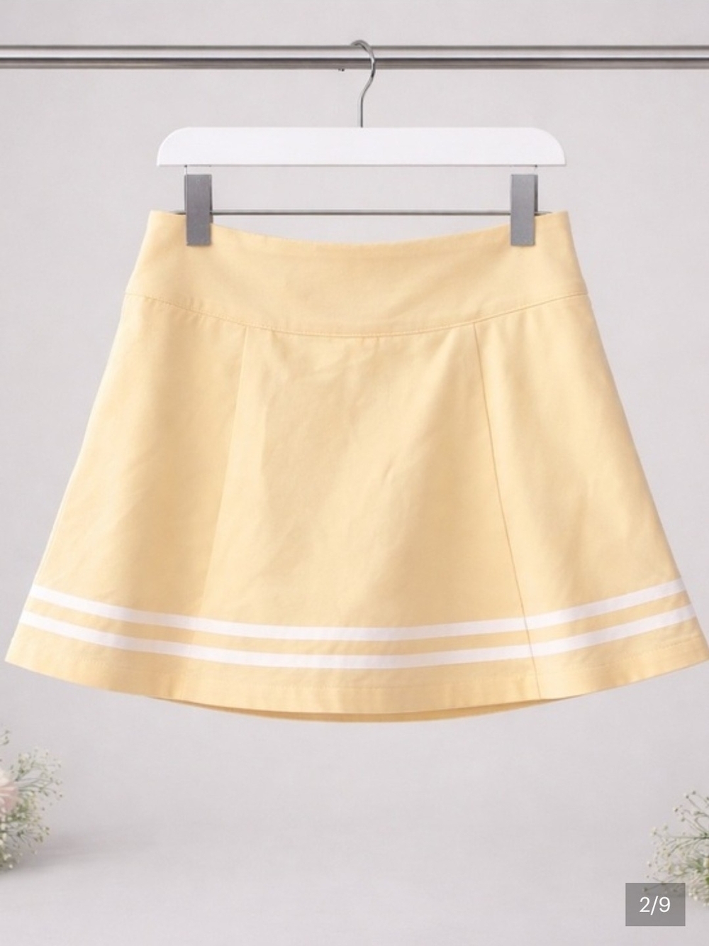CALIA Women's TrueLight 15" Golf Skort - Yellow